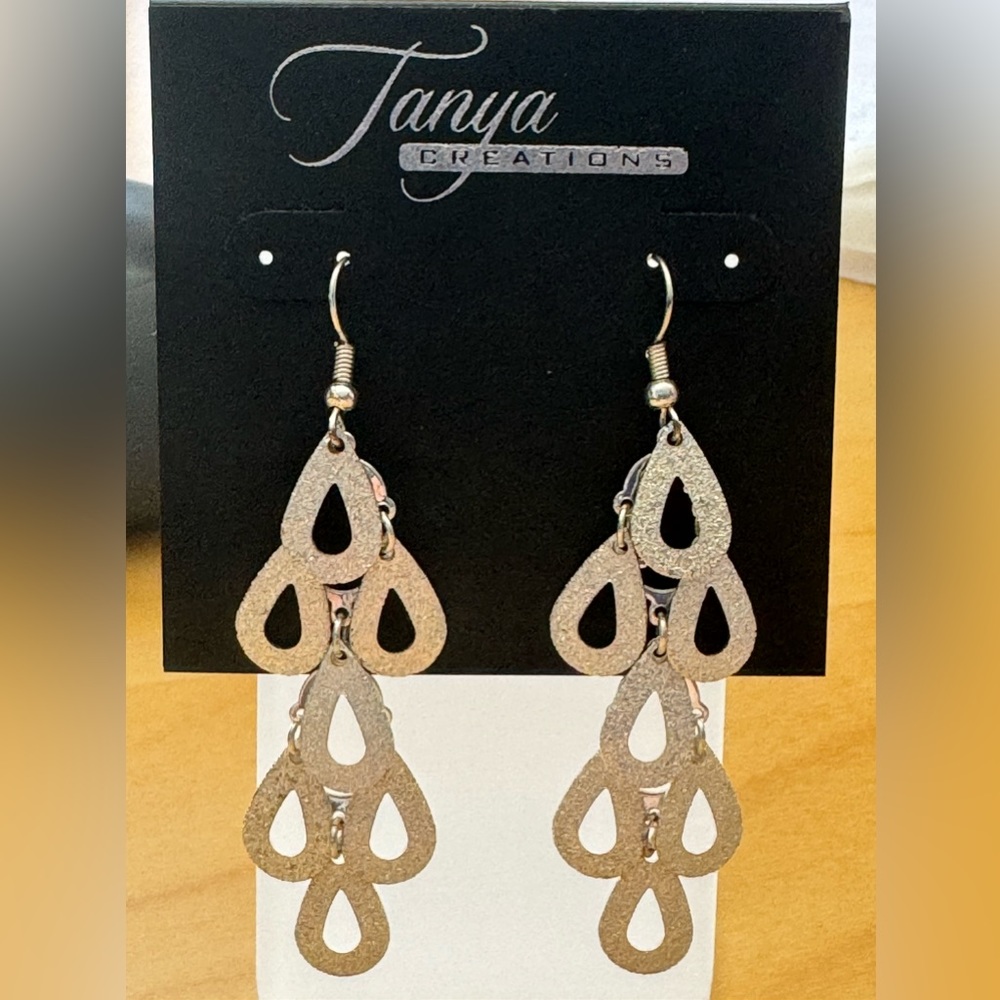 High-End Department Store Designer One of Kind Statement Earrings